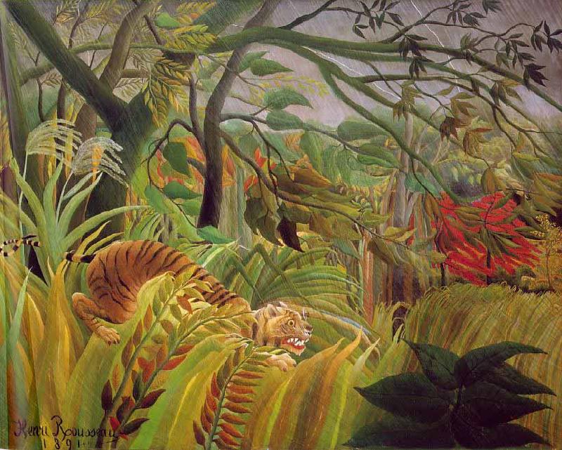 Henri Rousseau Surprise